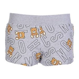 NWT Moschino Gray Bear Shorts XS